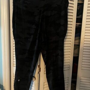 Black Camouflage Leggings